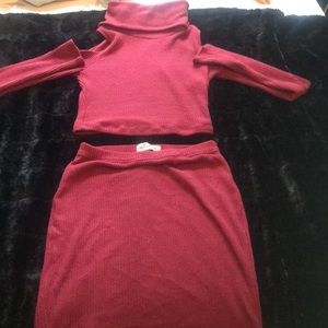 Skirt & matching top
